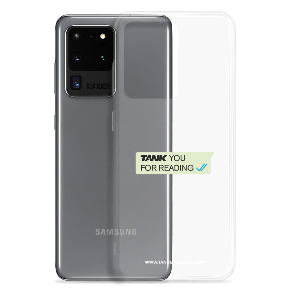 TANK YOU FOR READING! Samsung Case